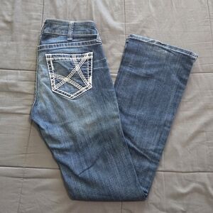 Ariat Women's Boot Cut Blue Jeans